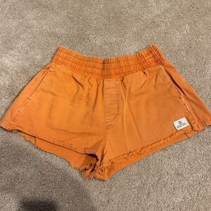 BDG High Waist Orange Women's Shorts